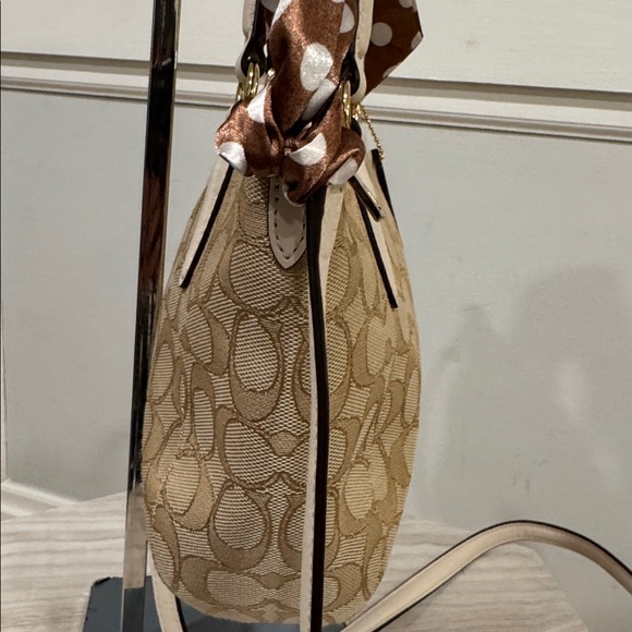 Coach Bag Kelsey Mini Cream Tan Satchel - Picture 6 of 17